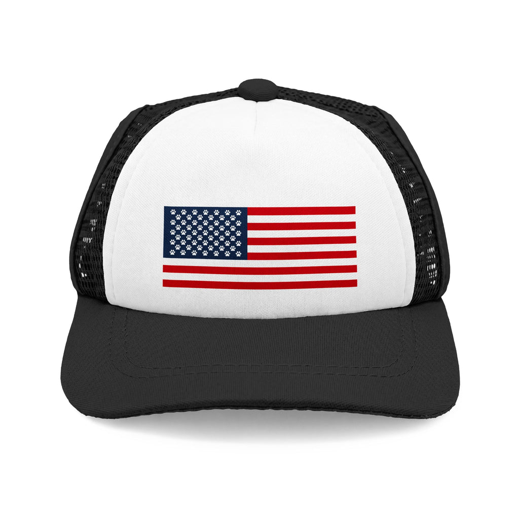 "Paws and Stripes" Dog Trucker Hat
