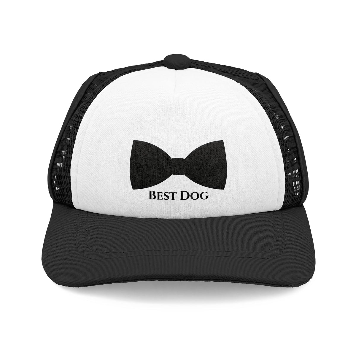 "Best Dog w/ Bow Tie" Dog Trucker Hat