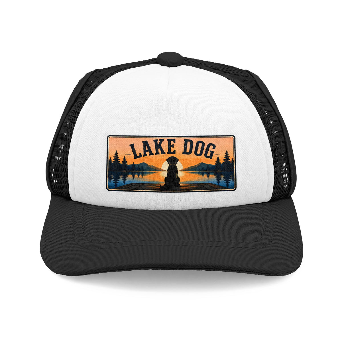 "Lake Dog" Dog Trucker Hat