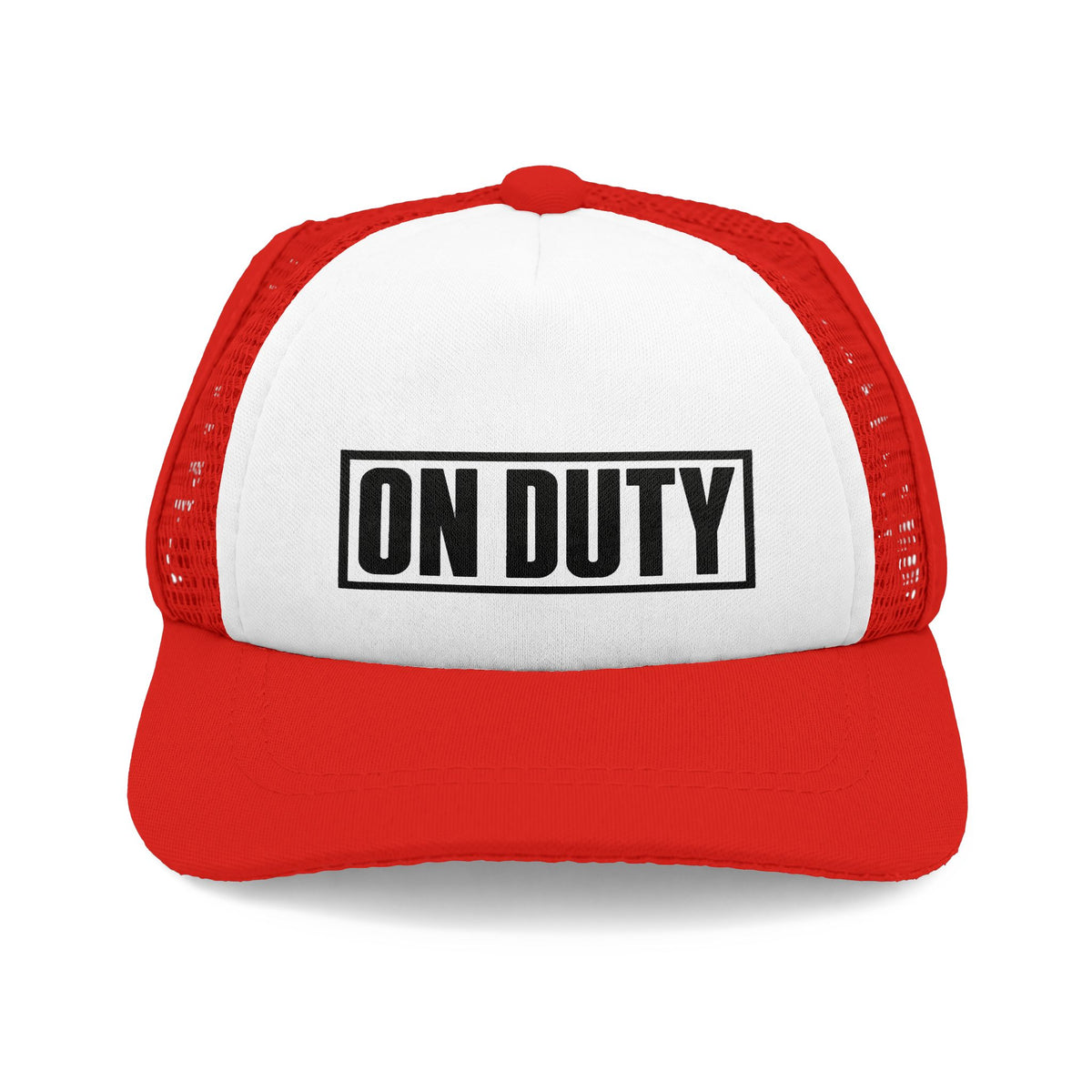 "ON DUTY" Dog Trucker Hat