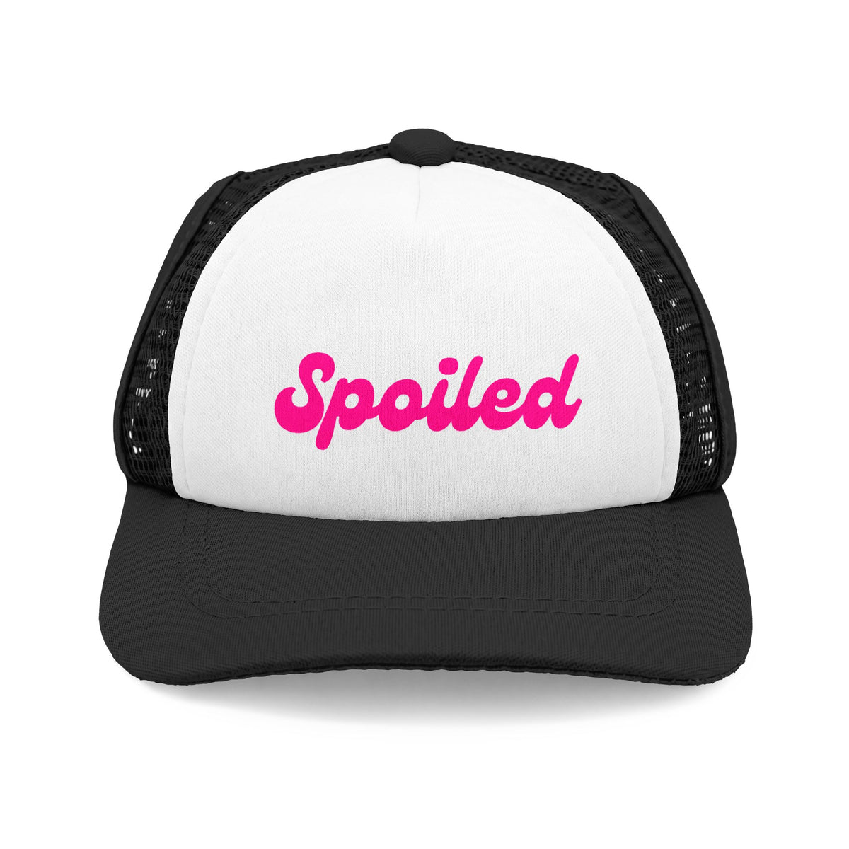 "Spoiled (Pink)" Dog Trucker Hat