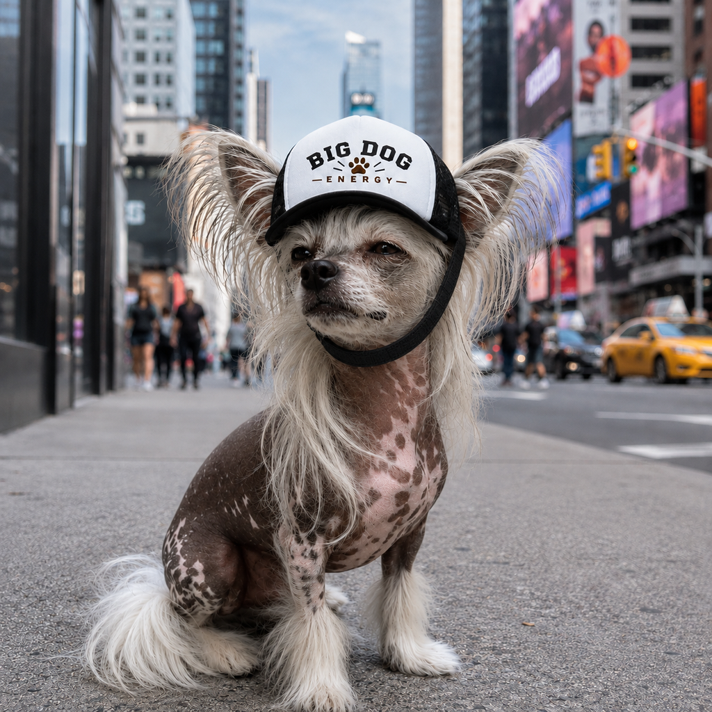 Big Dog Energy funny dog trucker hat