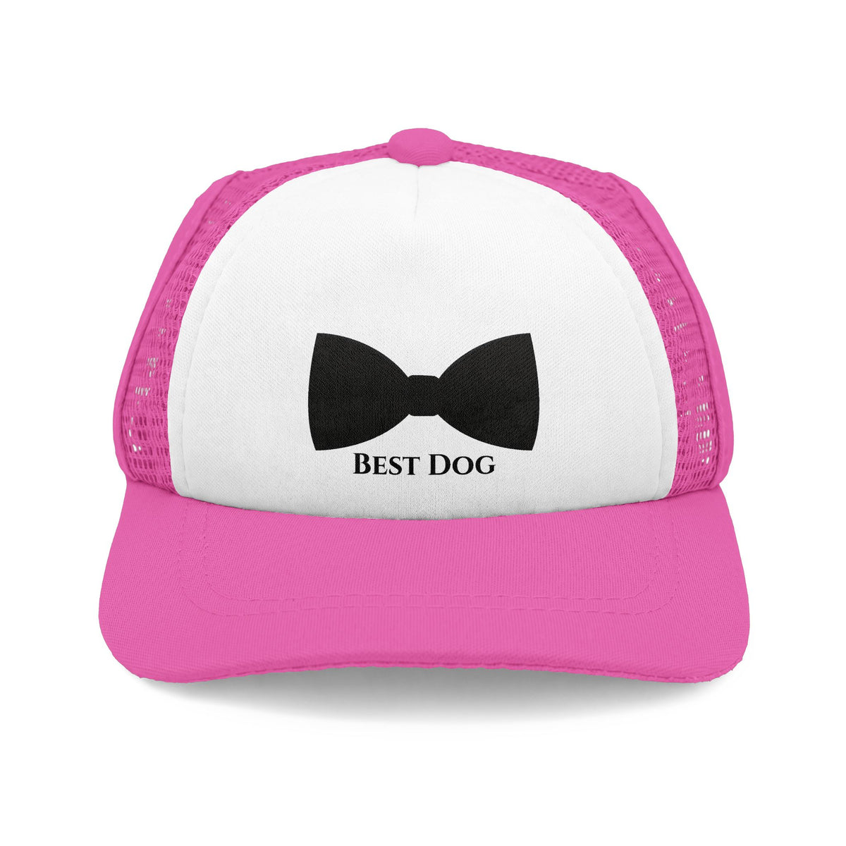 "Best Dog w/ Bow Tie" Dog Trucker Hat