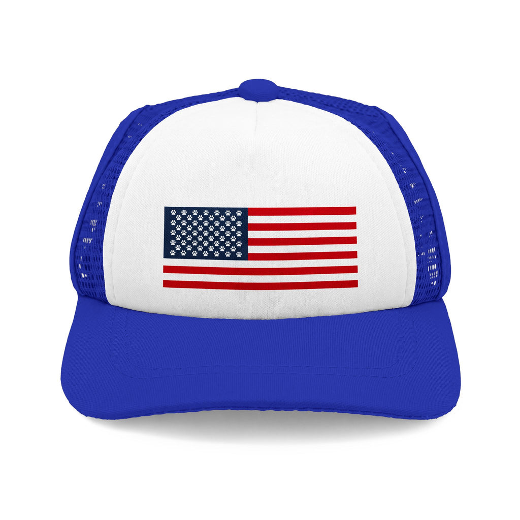"Paws and Stripes" Dog Trucker Hat