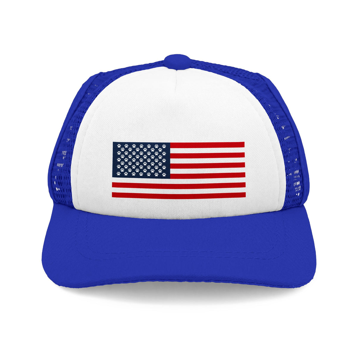 "Paws and Stripes" Dog Trucker Hat
