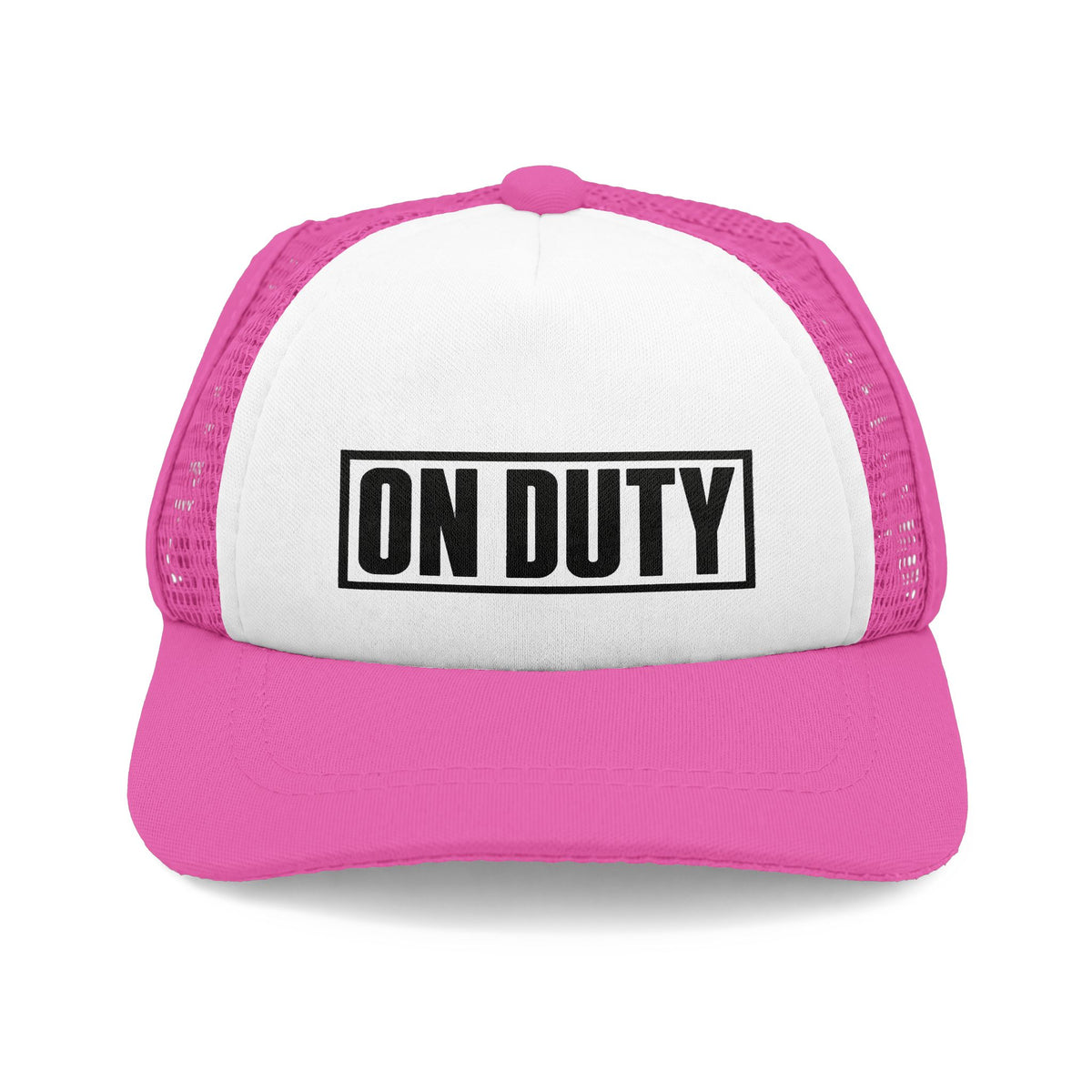 "ON DUTY" Dog Trucker Hat