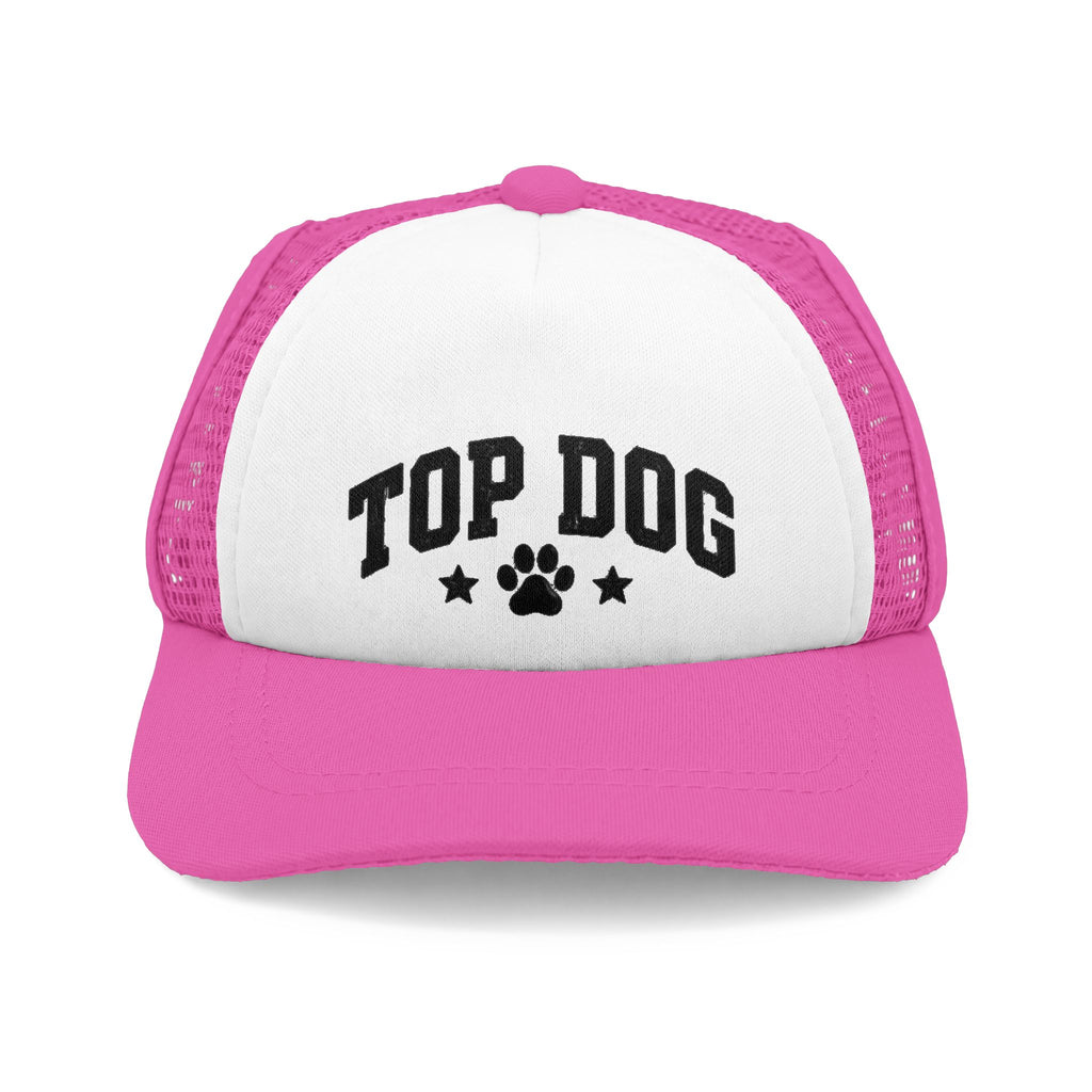 "Top Dog  With Stars" Dog Trucker Hat