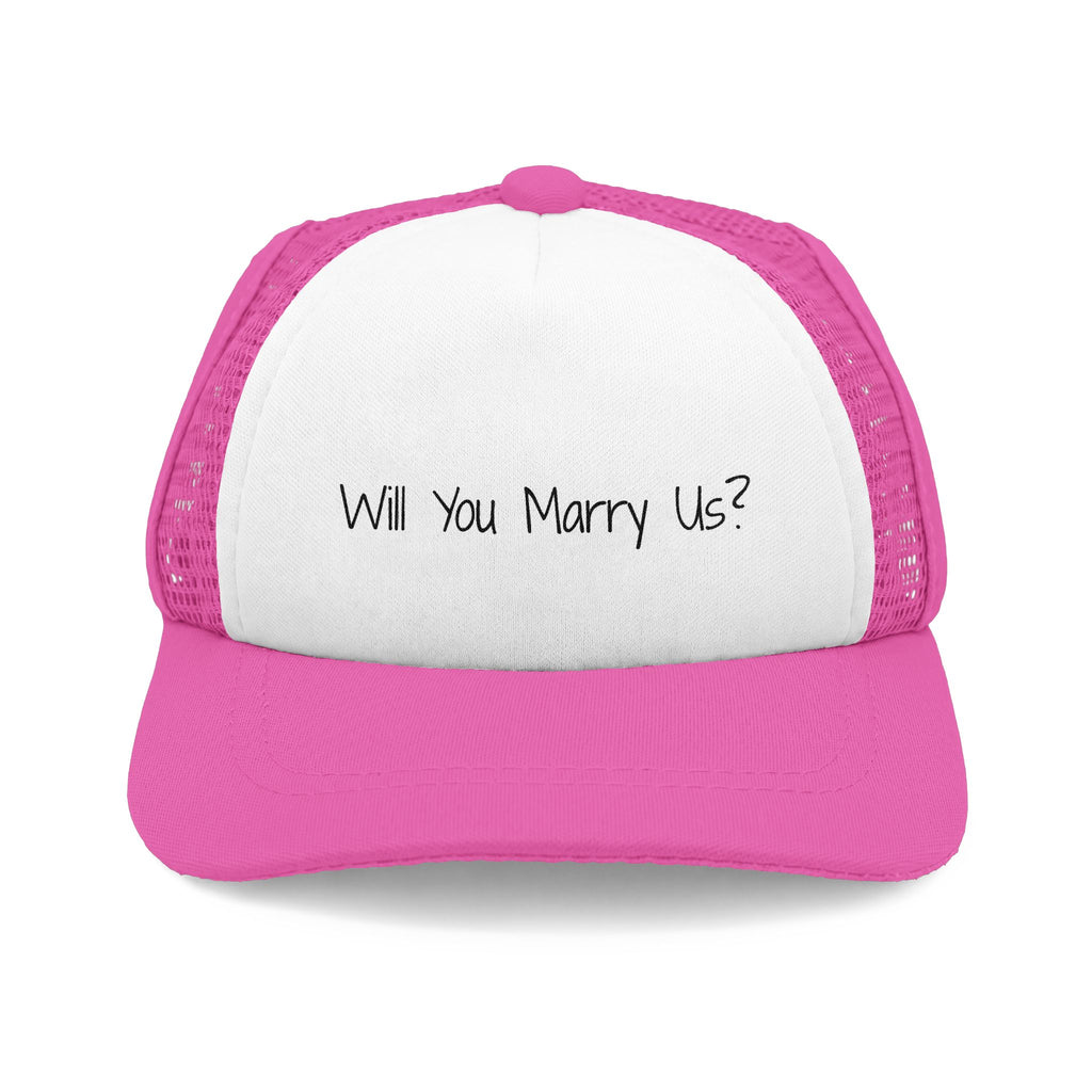 "Will You Marry Us?" Dog Trucker Hat