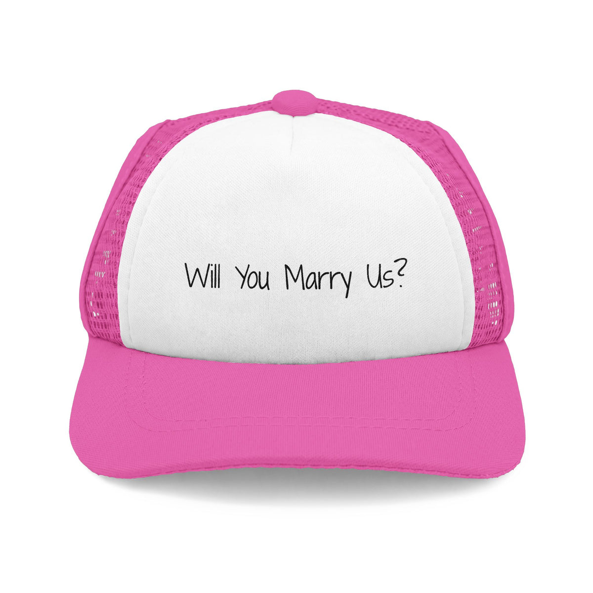 "Will You Marry Us?" Dog Trucker Hat