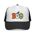 BOO Halloween Match Your Mutt human trucker hat