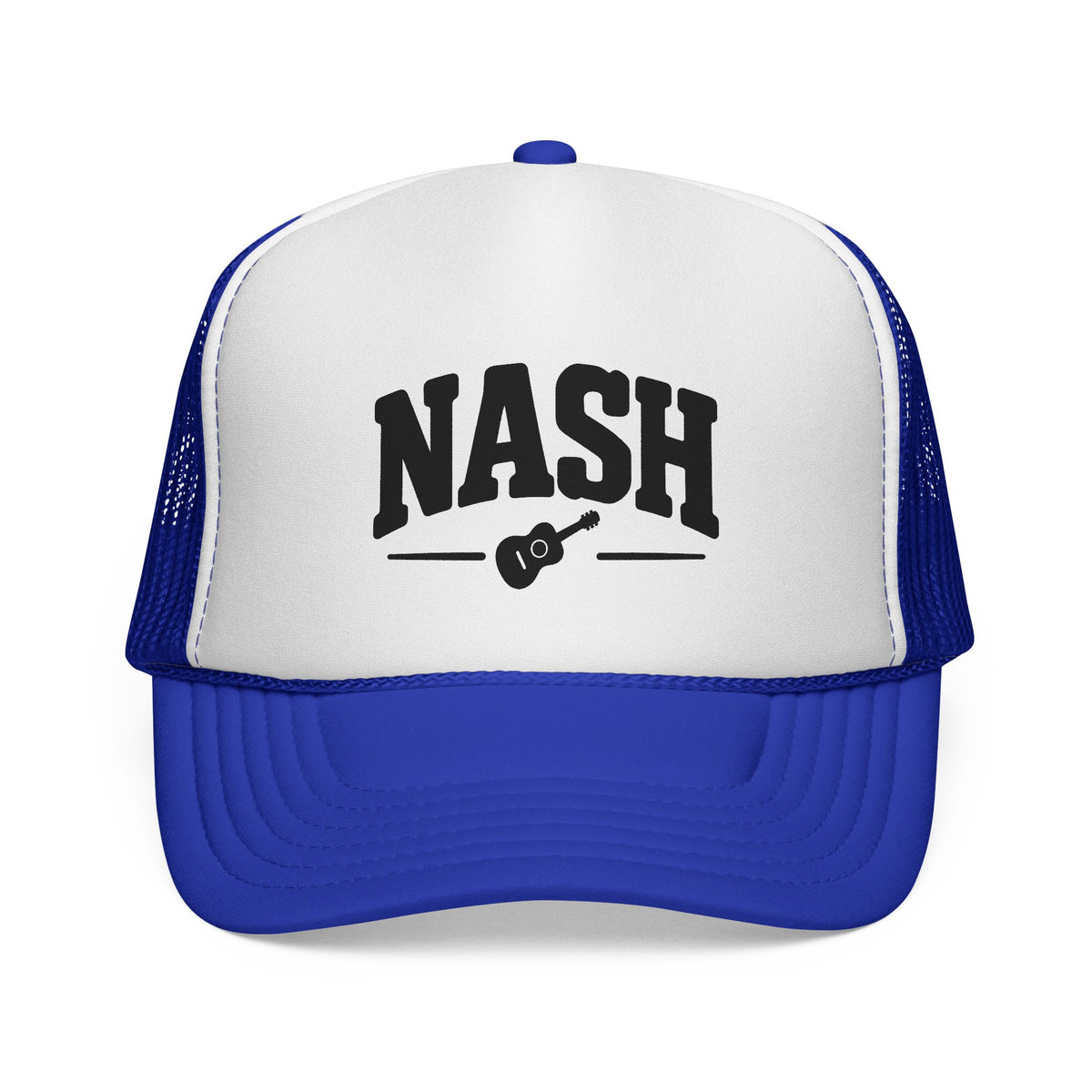 Blue Nash adult trucker hat for dog lovers