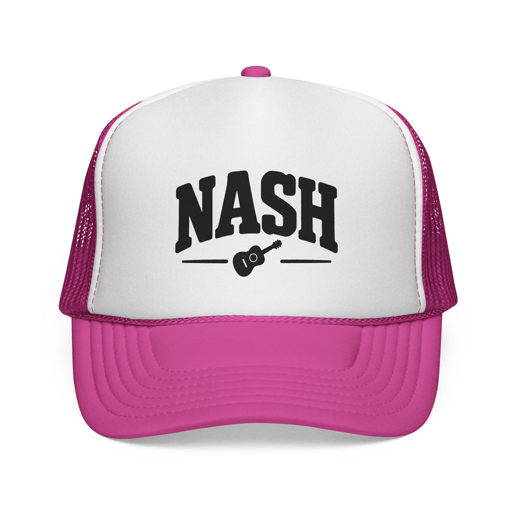 Pink Nash adult trucker hat for dog lovers