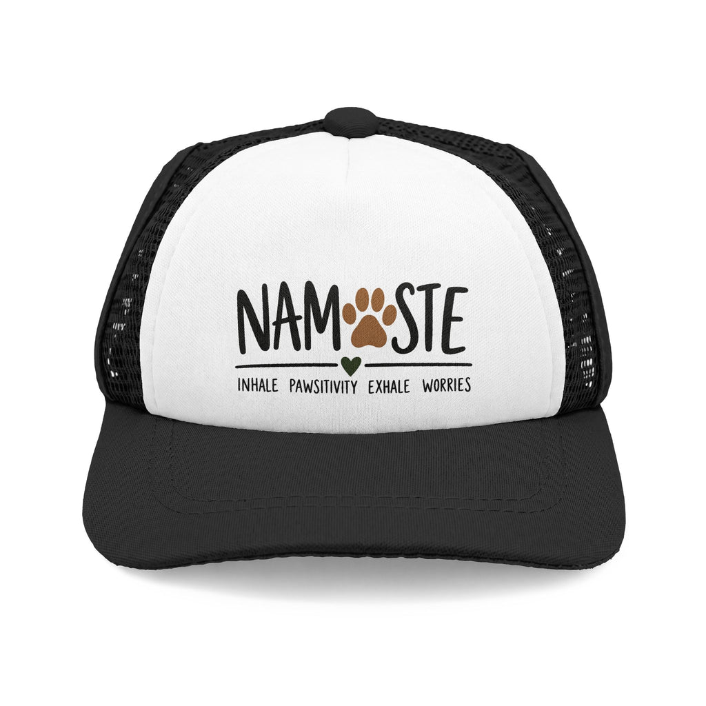 Namaste yoga trucker hat for dogs