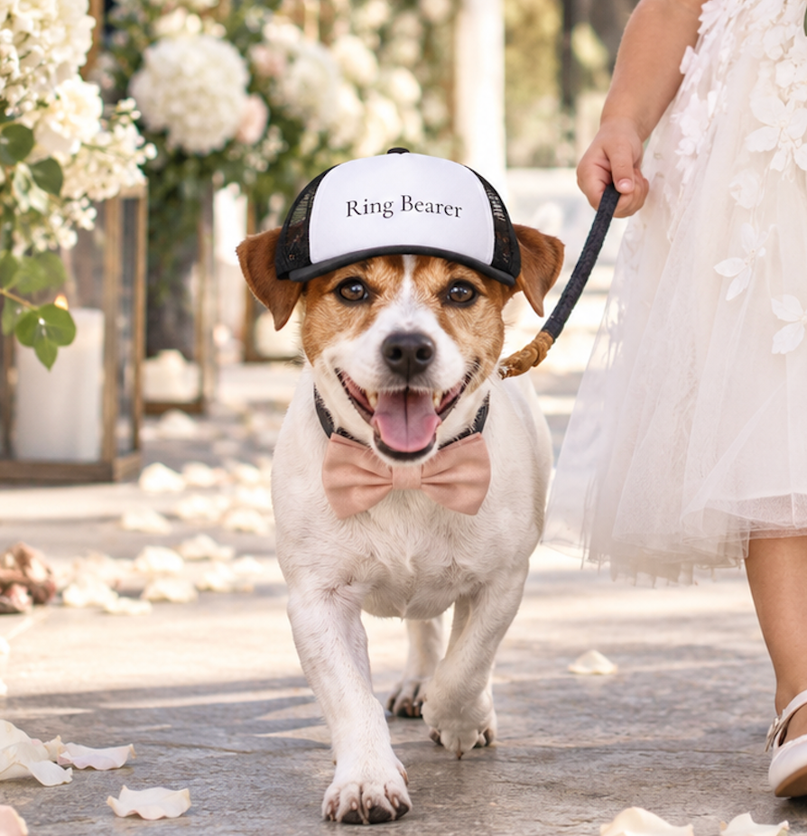 "Ring Bearer" Dog Trucker Hat